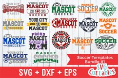 Soccer SVG Bundle 1 | Template SVG Bundle | Shirt Bundle Product Image 1