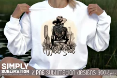 Wild Soul Sublimation Design | Png | Desert | Cactus Png Product Image 4