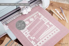 Christmas Pattern Banner - SVG EPS DXF PNG PDF JPG Cut File Product Image 2