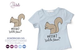 Eichhörnchen SVG | Nüsse? Welche Nüsse? Product Image 1