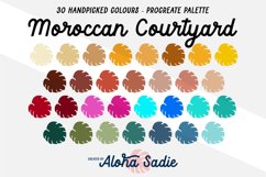 Moroccan Courtyard Procreate Colour Palette Swatch Product Image 1