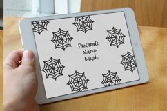 Procreate - Spider Webs - Halloween Stamp Product Image 1