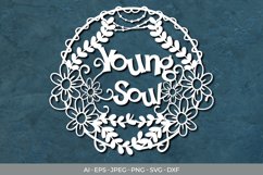 Young Soul Papercut SVG Product Image 1