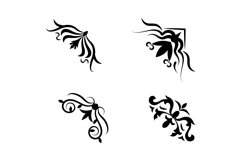 Vintage Corner Borders Product Image 1