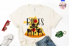 Riots not diets - Women Empowerment EPS SVG DXF PNG Product Image 2