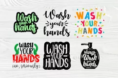 Wash Your Hands SVG | Bathroom Quotes | Toilet Signs Svg Product Image 3