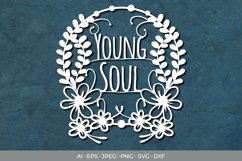Young Soul Papercut SVG Product Image 1