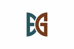 EG logo design vector template Product Image 1