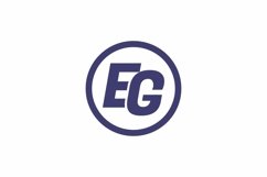 EG logo design vector template Product Image 1