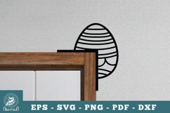 Egg Door Corner Lasercut SVG Product Image 1