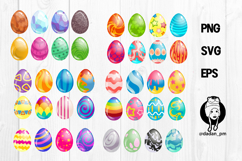 Bundle Happy easter egg, egg svg, eps, png Product Image 1