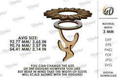 Egg Holders Bundle Laser Cut. Egg Stand. Easter Decor SVG Product Image 3