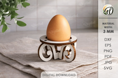 Egg Holders Bundle Laser Cut. Egg Stand. Easter Decor SVG Product Image 6
