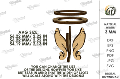 Egg Holder Laser Cut. Egg Stand. Easter Decor SVG Product Image 2