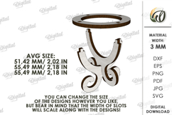 Egg Holder Laser Cut. Egg Stand. Easter Decor SVG Product Image 2