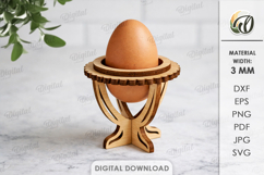 Egg Holders Bundle Laser Cut. Egg Stand. Easter Decor SVG Product Image 11
