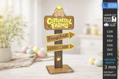 Easter Egg Hunt Signs Laser Cut Bundle | Outdoor Easter Sign Product Image 8