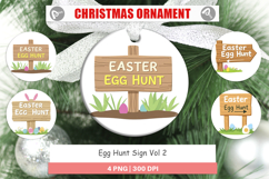 Ornament Egg Hunt Sign Product Image 1