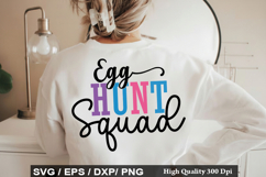 Egg Hunt Squad - Easter SVG Design Product Image 1