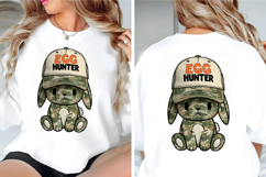 Egg Hunter Camo Easter Bunny PNG Product Image 5