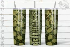 Camo easter tumbler PNG, camouflage egg hunter tumbler png Product Image 1