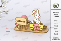 Easter Egg Stand Laser Cut Bundle. Egg Holders SVG Product Image 5