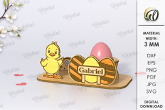 Easter Egg Stand Laser Cut Bundle. Egg Holders SVG Product Image 9