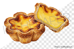Dark chocolate heart pastry PNG Clipart Bread Dessert Illust Product Image 1