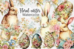 Floral Easter Watercolor Product Image 1