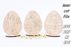 Easter| DIY paint kit| Eggs| Bunny| Laser Cut| SVG Product Image 1