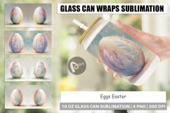 Glass Can Wraps Eggs Easter Product Image 1