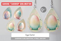 Earring Teardrop Eggs Easter Product Image 1