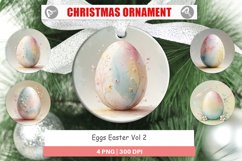 Christmas Ornaments Eggs Easter Product Image 1