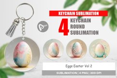 Keychain Eggs Easter Product Image 1