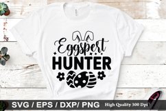 Eggspert hunter SVG - Easter Design Product Image 1