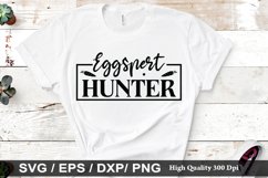 Eggspert hunter SVG - Easter Design Product Image 1