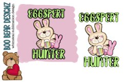 Eggspert Hunter Easter Sublimation t shirt design Product Image 2
