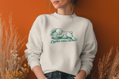 Eggstra Chill Bunny SVG | Cute Easter Bunny SVG PNG Design Product Image 2