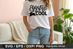 Easter SVG Design - Eggstra Cool Product Image 5