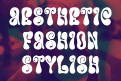 Egoole Psychedelic Display Font Product Image 5