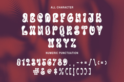 Egoole Psychedelic Display Font Product Image 7