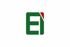 EI logo design vector template Product Image 1
