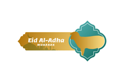 Eid Al Adha Banner Element Graphic Clipart Product Image 1