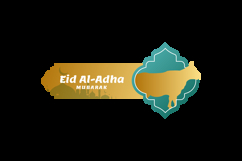 Eid Al Adha Banner Element Graphic Isolated Product Image 2