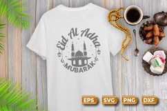 Eid al adha mubarak quotes SVG | Eid al adha mubarak svg Product Image 1