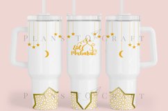 eid mubarak 40oz quencher tumbler sublimation full wrap SVG high resolution transparent background