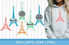 Paris SVG Eiffel Tower French France Wedding Honeymoon Product Image 2