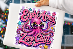Eight Arms Zero Chill Octopus PNG Product Image 4