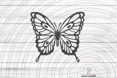 Butterfly Cutting file SVG DXF Product Image 1