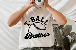 T Ball Brother Svg, Tee Ball, T Ball Bro Svg Product Image 1